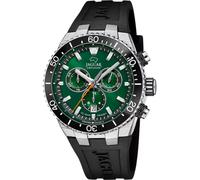 Jaguar Herrenuhr Ceramic Chronograph J1021/2 - 44 mm, Quarz, Saphirglas, Kautschuk schwarz