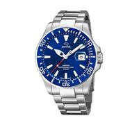 Jaguar J860/C Executive Collection 43,5 mm Blaue Uhr mit Stahlarmband für Herren