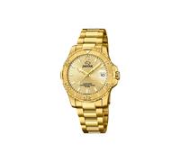 JAGUAR J898/2 Montre de la Collection Woman Avec boîtier de 34 mm Champagne Avec Bracelet en Acier plaqué Pour Femme