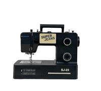 Jaguar SJ-23 Super Jeans Serie - Starke Nähmaschine mit 23 Stichen, automatischem Einfädler, LED-Licht, variabler Stichlänge & -geschwindigkeit - ideal für Anfänger & Profis.