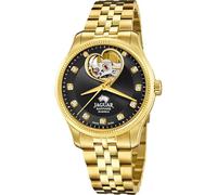 JAGUAR Swiss Made Automatik-Damenuhr aus Edelstahl 316L Goldfarben - Damenuhren - Hochresistentes Saphirglas - Wasserdicht 5 ATM J996/2 mit zusätzlichem Armband als Geschenk