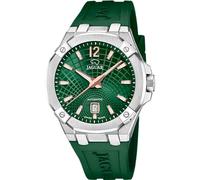 JAGUAR Swiss Made Automatik Herrenuhr Kautschuk Grün - Datum, Saphirglas - Wasserdicht 10 ATM - J1030/3 Automatic
