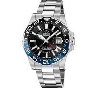 JAGUAR Herrenuhr J1011/4 Keramik, Gehäuse aus Edelstahl 316L, silberfarben, Armband aus Edelstahl 316L, silberfarben