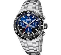 JAGUAR Herrenuhr J1022/5 Keramik, Gehäuse aus Edelstahl 316L, silberfarben, Armband aus Edelstahl 316L, silberfarben
