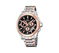 JAGUAR Swiss Made Herrenuhr Chronograph aus Edelstahl 316L Bronze | Quarzuhr, Kalender, Widerstandsfähiges Saphirglas, Wasserdicht 10 ATM, J1035/A, Special Edition
