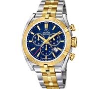 JAGUAR Swiss Made Herrenuhr Chronograph aus Edelstahl 316L Goldfarben