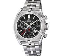 JAGUAR Swiss Made Herrenuhr Chronograph aus Edelstahl 316L | Quarzuhr, Kalender, Widerstandsfähiges Saphirglas, Wasserdicht 10 ATM, J852/D, Swiss Made, Schwarzes Zifferblatt