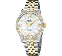 JAGUAR Swiss Made Uhr Automatik Damen aus Edelstahl 316L Goldfarben