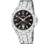 JAGUAR Swiss Made Uhr Automatik Herren aus Edelstahl 316l Silberfarben | Analoge Herrenuhr, Kalender, Widerstandsfähiges Saphirglas, Wasserdicht 10 ATM J1029/4 Automatico