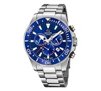 JAGUAR - Unisex Erwachsener Uhrenmodell J872 / 1 aus der Executive-Kollektion, 46,5 mm blaues Gehäuse mit Stahlband für Herren - J872/1