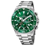 JAGUAR - Unisex Erwachsener Uhrenmodell J872 / 2 aus der Executive-Kollektion, 46,5 mm grünes Gehäuse mit Stahlband für Herren - J872/2