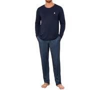 Jahetuul Schlafanzug Herren lang Schlafhose Karomuster Pyjama Männer Schlafanzüge für Herren Nachtwäsche Schlafbekleidung Pyjamahose Homewear Man