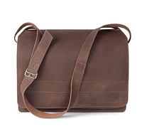 Jahn-Tasche Sehr Große Aktentasche Lehrertasche Größe XXL aus Büffel-Leder, für Damen und Herren, Braun, 677-n