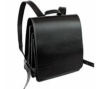 Jahn-Tasche - Sehr Großer Lederrucksack/Lehrer-Rucksack Größe XL aus Leder, Schwarz, Modell 670