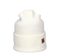 JAIL JAM Moderne Unisex Wool Beanie 'Spandau' mit hoher Krempe, Damen Herren Seemannsmütze, doppellagig, Mütze:White