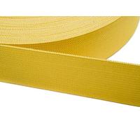 Jajasio 12 Meter Gummiband zum Nähen in 20 Farben elastische Band für Kleid Rock Hosen 03 - gelb 15mm