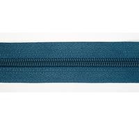 Jajasio Endlosreißverschluss mit Zipper 3mm (Nonlock), 5 Meter, Reißverschluss endlos Auswahl aus 40 Farben/Farbe: 74 - Petrol