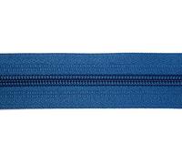Jajasio Endlosreißverschluss mit Zipper 3mm (Nonlock), 50 Meter, Reißverschluss endlos Auswahl aus 40 Farben/Farbe: 72 - Royalblau
