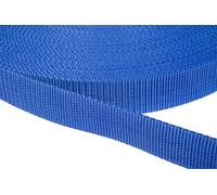 Jajasio PP Gurtband 50mm breit aus Polypropylen, 1.2mm Stark in 41 Farben 26 - Royalblau 6 Meter