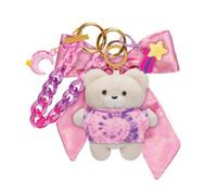Jakks Pacific Charming Bag Charms by, Sammeltaschen-Charms für Mädchen, inklusive Mix-and-Match-Zubehör für Sie zum individuellen Gestalten, Sammeln Sie sie alle, Stargazing Teddy, Einheitsgröße