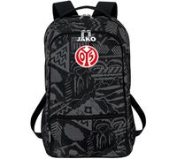 JAKO 1. FSV Mainz 05 Tropicana Rucksack 2024/25 801 - schwarz/anthrazit
