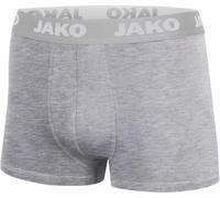 Jako Herren Boxershorts Basic 2er Pack 6204-40 M grau meliert