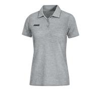 JAKO Base Poloshirt Damen hellgrau meliert 42