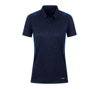 JAKO Damen Poloshirt Challenge, Marine-Meliert/Royal, 38