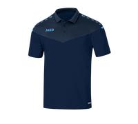 Jako Polo Champ 2.0 marine/darkblue/skyblue 164