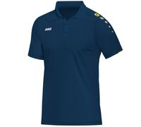JAKO Classico Polo nightblue/citro 48 (Damen)