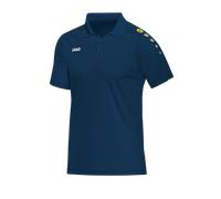 JAKO Kinder-Poloshirt Classico Nightblue/Citro Größe 140