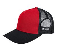 Jako Cap Club chili rot/schwarz Senior
