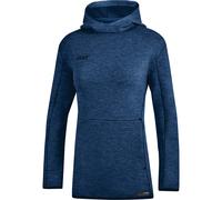Jako Damen Kapuzenpullover Premium Basics 6729-49 38 marine meliert
