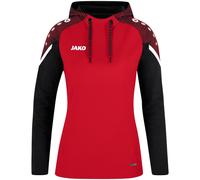 Jako Damen Kapuzensweat Performance 6722-101 34 Rot/Schwarz
