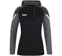 Jako Damen Kapuzensweat Performance 6722-804 40 Schwarz/Anthra Light