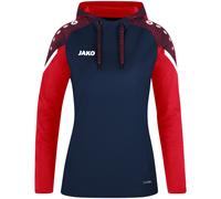 Jako Damen Kapuzensweat Performance 6722-909 44 Marine/Rot