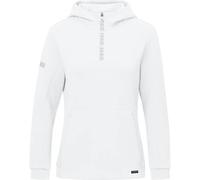 JAKO Damen Kapuzensweat Zip Hoodie Pro Casual (6745D) 34 Weiß