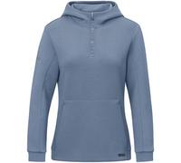 JAKO Damen Kapuzensweat Zip Hoodie Pro Casual (6745D) 36 smokey blue