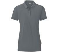 JAKO Organic Poloshirt Damen steingrau 46