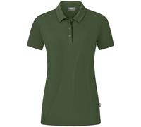 Jako Damen Polo Organic Stretch C6321-240 38 Oliv