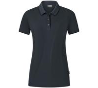 Jako Damen Polo Organic Stretch C6321-830 40 Anthrazit