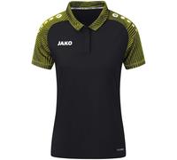 JAKO Performance Poloshirt Damen schwarz/soft yellow 42