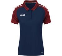 JAKO Poloshirt Performance Damen marine/rot Größe 44