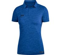 JAKO Premium Poloshirt royal meliert 34 (Damen)