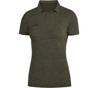JAKO Premium Poloshirt khaki meliert 36 (Damen)