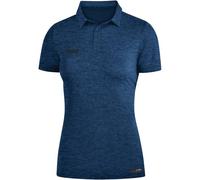 JAKO Premium Poloshirt marine meliert 42 (Damen)