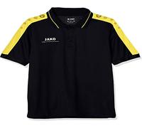 JAKO Damen Polo Striker, schwarz/Citro, 34-36, 6316