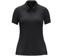 JAKO Damen Poloshirt Uni, schwarz, L