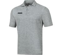 JAKO Base Poloshirt Damen hellgrau meliert 44
