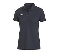 JAKO Damen Poloshirt Base, Anthrazit, 44